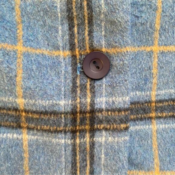 ALI GOLDEN $330 Blue Plaid Jacket - Picture 4 of 16
